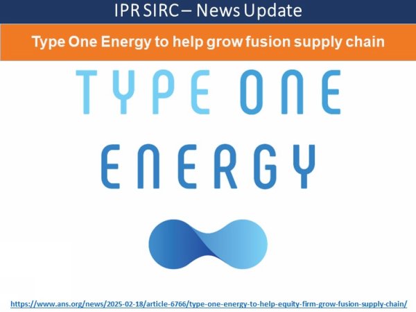 https://www.ans.org/news/2025-02-18/article-6766/type-one-energy-to-help-equity-firm-grow-fusion-supply-chain/~